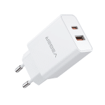 Veger VLS302U Φορτιστής Χωρίς Καλώδιο με Θύρα USB-A και Θύρα USB-C 30W Power Delivery / Quick Charge 3.0 Λευκός