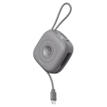 Veger W1185 - MagCore 3in1 - 10,000mAh PD Wireless Charging Powerbank for Apple iPhone, Watch & AirPods - Grey