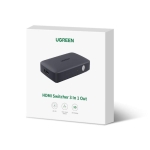 HDMI Switch 3 θέσεων 4K/30Hz UGREEN CM332 80125, με Micro USB τροφοδοσία - Image 3