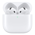 Apple AirPods 4 Earbud Bluetooth Handsfree Ακουστικά με Αντοχή στον Ιδρώτα και Θήκη Φόρτισης Λευκά