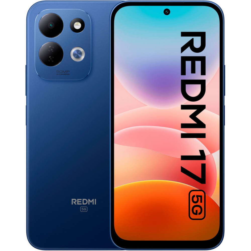 Xiaomi Redmi 17 5G Dual Sim NFC 4GB RAM 128GB - Deep Blue