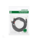 Καλώδιο Ήχου 3.5mm σε 2xRCA M/M UGREEN AV116 10749 1m Μαύρο - Image 2
